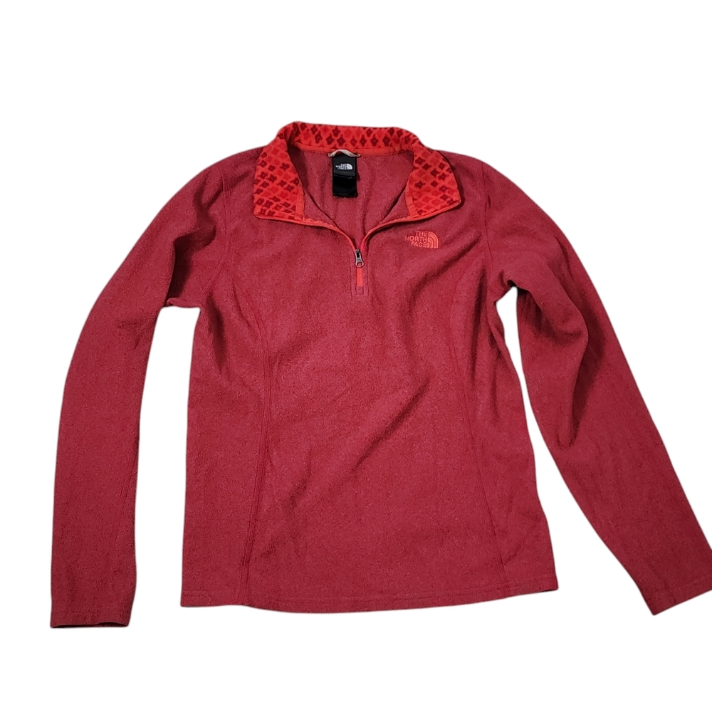 Womens The North Face Pullover size Small Red Pink